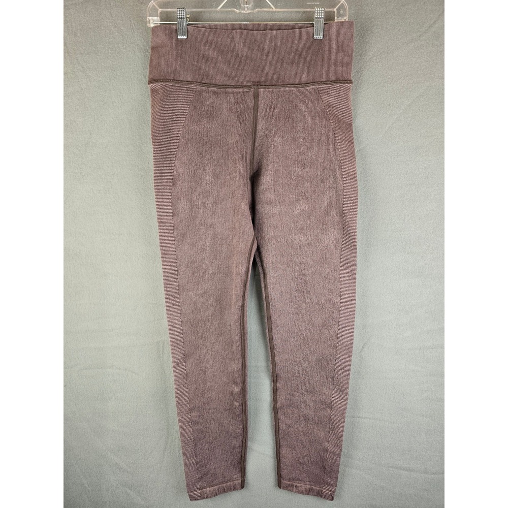 OFFLINE By Aerie Ribbed Leggings XL Dark Berry Purple High Waisted Athleisure